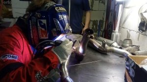 Выхлоп SV1000 | Парни из Первая_Вниз заставили SV 1000 звучать и выглядеть по взрослому!