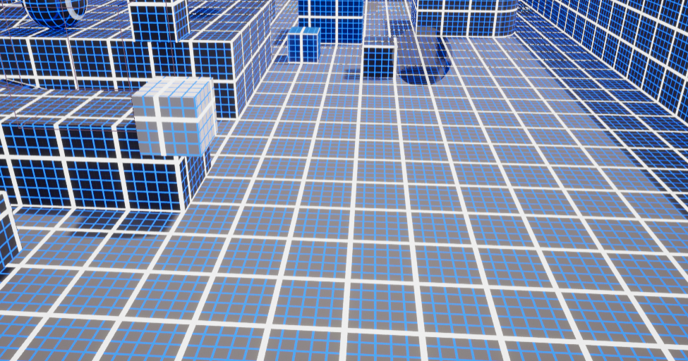 Накладываем сетку с помощью материала постобработки. смотреть онлайн