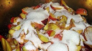 Персиковое варенье в микроволновке