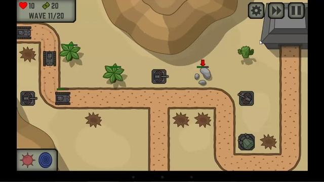 Tactic Defense Level 6 tower defence walkthrough смотреть онлайн