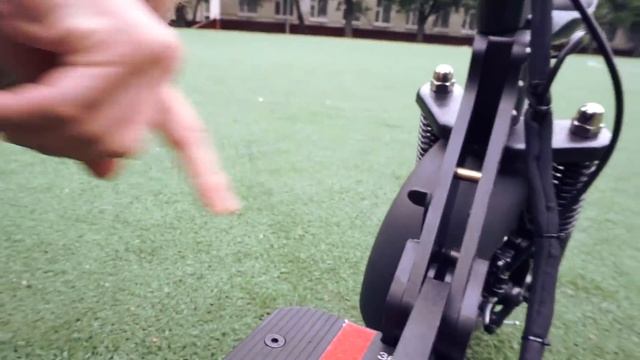 Складной электросамокат с сиденьем Kugoo M3 Pro смотреть онлайн