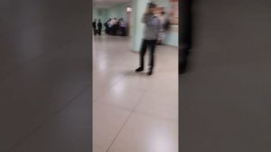 Воздушная сирена в школе!!