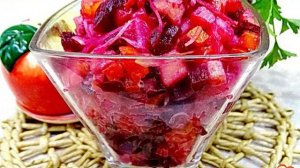 Винигрет с квашеной капустой