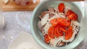 Шашлык из окорочков.Шашлык из курицы.Как замариновать курицу.