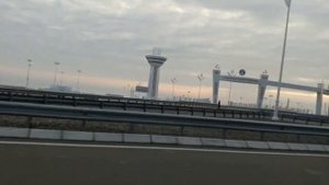 Туркменистан. Въезд в город Туркменбаши(Красноводск)