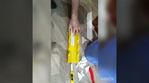 Как правильно вырезать внешний(наружный) угол на плинтус,багете.