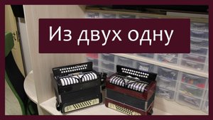 Трудовые будни / Ремонт гармони "Рябинушка" / Из двух одну