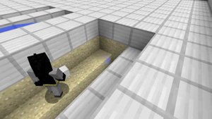 Ферма обсидиана в Майнкрафт