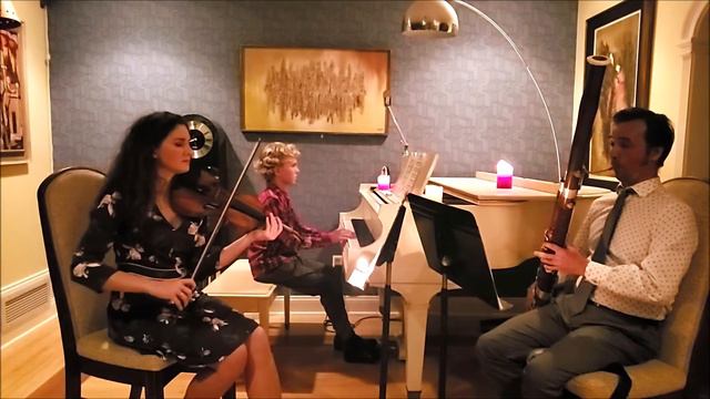 Ave Maria Bach/Gounod Bassoon, Violin, Piano смотреть онлайн