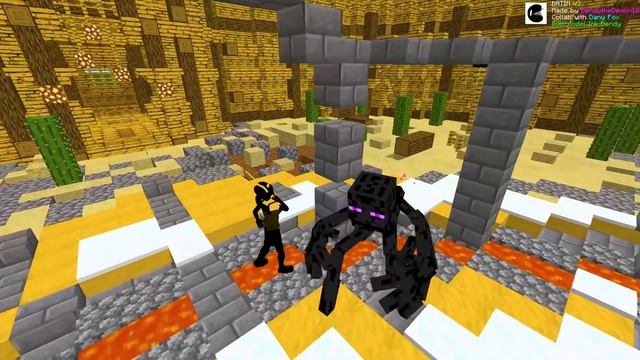 МУТАНТЫ ПРОТИВ БЕНДИ ЧЕРНИЛЬНАЯ МАШИНА MUTANT CREATURES VS BENDY INK MACHINE смотреть онлайн