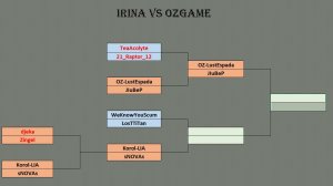 Турнир OZGAME vs Irina //LiA Этап 3