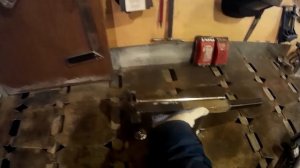 СВАРОЧНО СЛЕСАРНЫЙ СТОЛ из необычного металла!!!