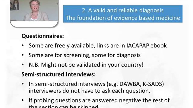 IACAPAP MOOC: 19. Evidenced based C&A psychiatry (Henrikje Klasen, Nederlands) смотреть онлайн
