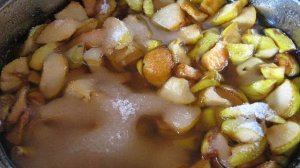 Варенье из айвы без воды