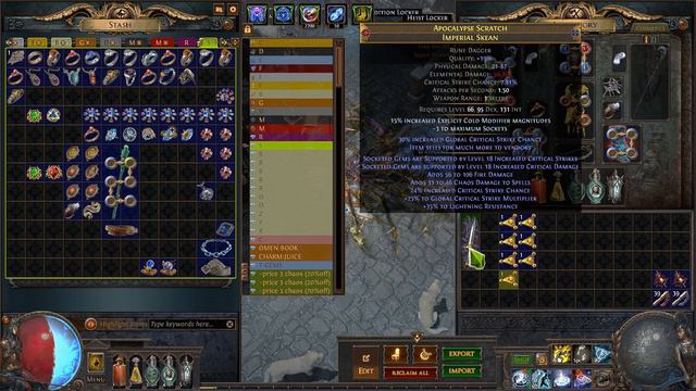 Crafting - Path of Exile 3.23 Affliction смотреть онлайн