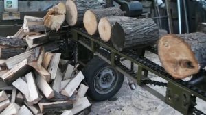 дровокол ДРУГ с подающей линией