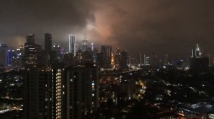 Завораживающие виды ночных городов мира с высоты птичьего полета под спокойную музыку