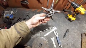 Звезда из профтрубы