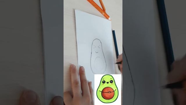 Как нарисовать авокадо и ананас за 5 минут смотреть онлайн