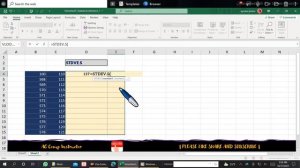 How To Use STDEV.S In The MS Excel ( STDEV.S )