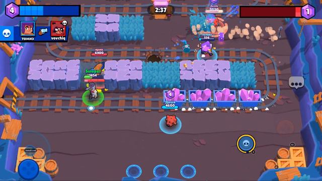 Захват кристаллов. 271 трофеев. 14 ранг. Барли. Brawl Stars #41 смотреть онлайн