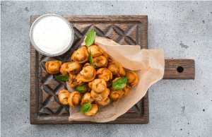 Жаренные Пельмени