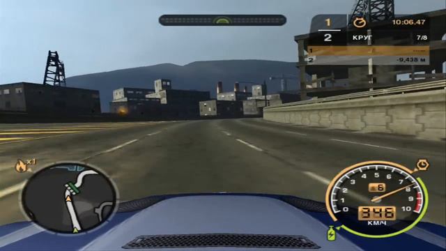 NFS MW City Perimeter 2-nd Lap 1:25.01 On Keyboard by F1 (No TimeBug) BMW noN2O смотреть онлайн