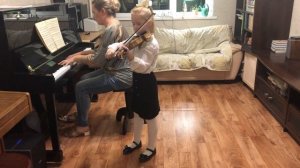 Г. Гендель. Гавот (вариации) для скрипки. Исполняет Аня Костюкова