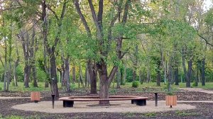 Магнитогорск, парк Ветеранов Магнитки в Ленинском районе города (16.09.2023)