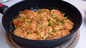 Как приготовить куриное филе на сковороде. Мясо получается как бархатное.