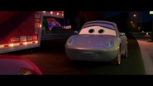 Cars 3 big crash Lightning McQueen - Sally - What hurts the most
