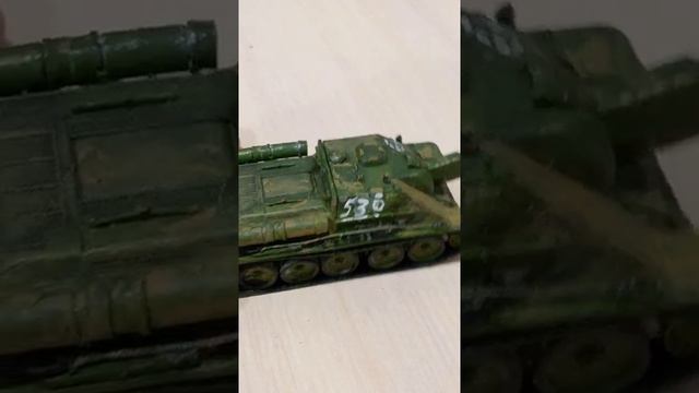 су-122 танк 1/72 масштабе смотреть онлайн