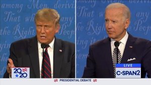 First 2020 Presidential Debate between Donald Trump and Joe Biden