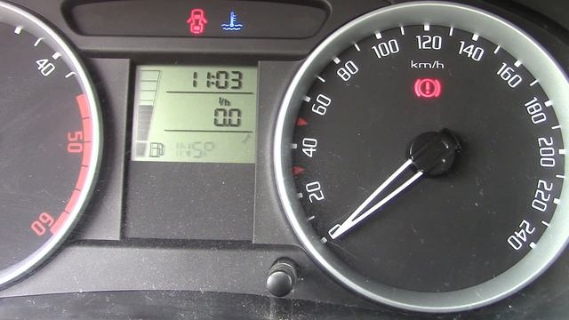 Сброс сервисного интервала Skoda FABIA смотреть онлайн