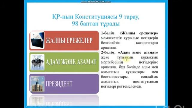 Қазақстан Республикасының Конституциясы
