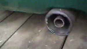 банка из резонатора и половины глушителя