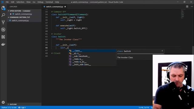 Command Design Pattern In Python