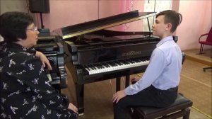 Открытый урок ДМШ № 3  (преп. Абрамова М.А.)