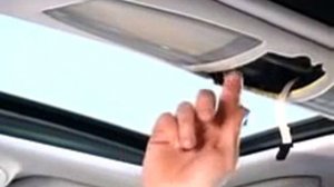 Снятие заднего плафона w211