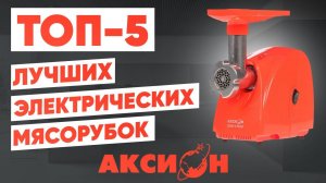 ТОП-5. Лучшие электрические мясорубки Аксион. Рейтинг