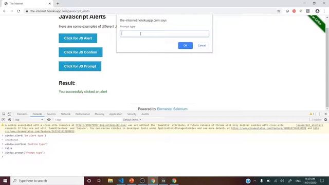 Cypress Tutorial for beginners - Handling Alerts part 7 смотреть онлайн