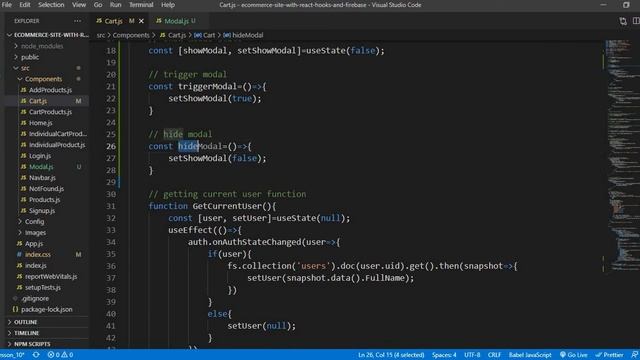 Ecommerce App With React Hooks & Firebase #11 Cash on Delivery смотреть онлайн
