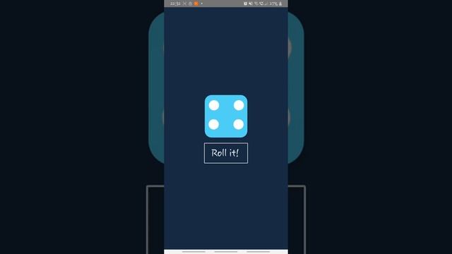 Dice Roller | React Native | Second Project - Version 1.1 | Mobile App Development