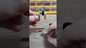 Как сделать лебёдку из лего техник. Инструкция.