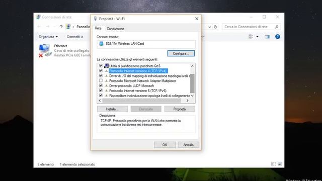Cambiare DNS su Windows 10 смотреть онлайн