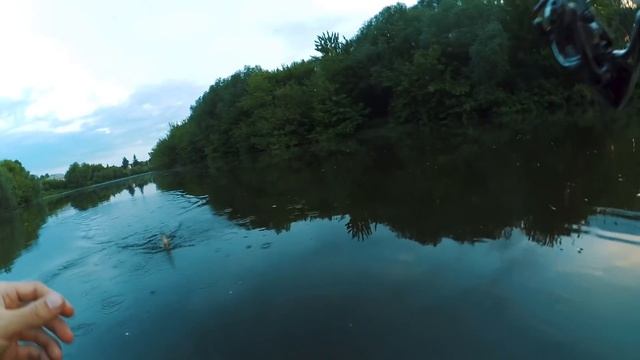 Как ловить хищника в конце весны | Ловил голавля, а поймал трофей | Лайт на реке смотреть онлайн