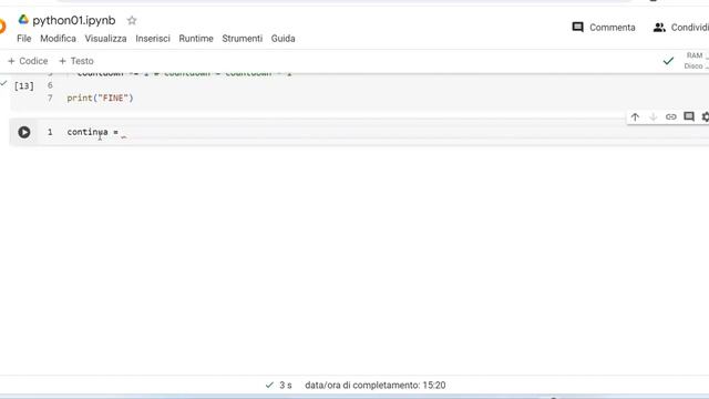 Le strutture WHILE e WHILE-TRUE - Python Tutorial 08