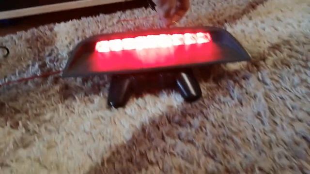 Центральный стоп Шевроле Круз с эффектом. смотреть онлайн