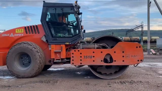 Ремонт дороги, ведущей в Мостоотряд. смотреть онлайн