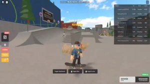 Играю в Скейт-парк в Roblox